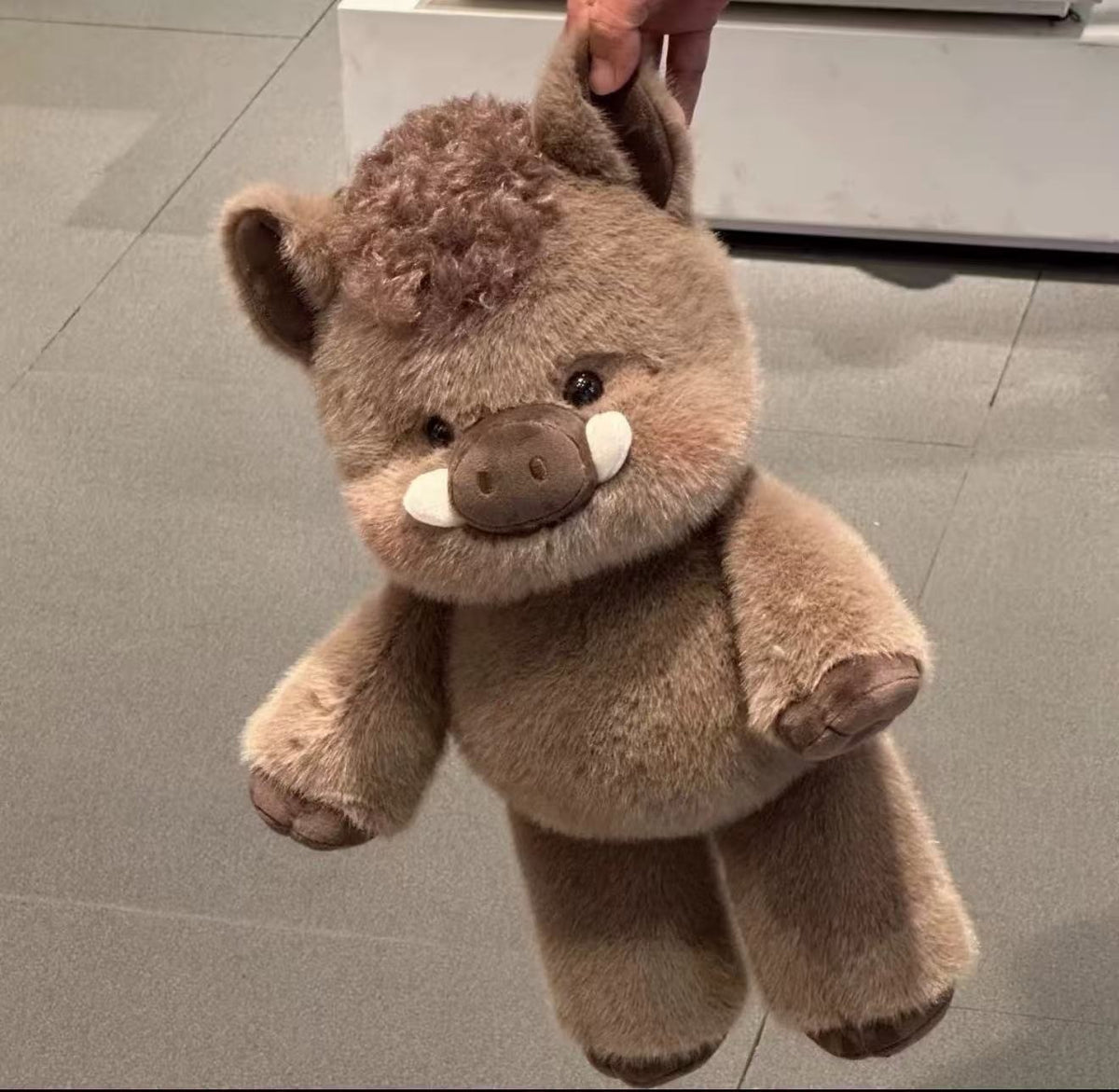 Running Animal Plush — Wild boar