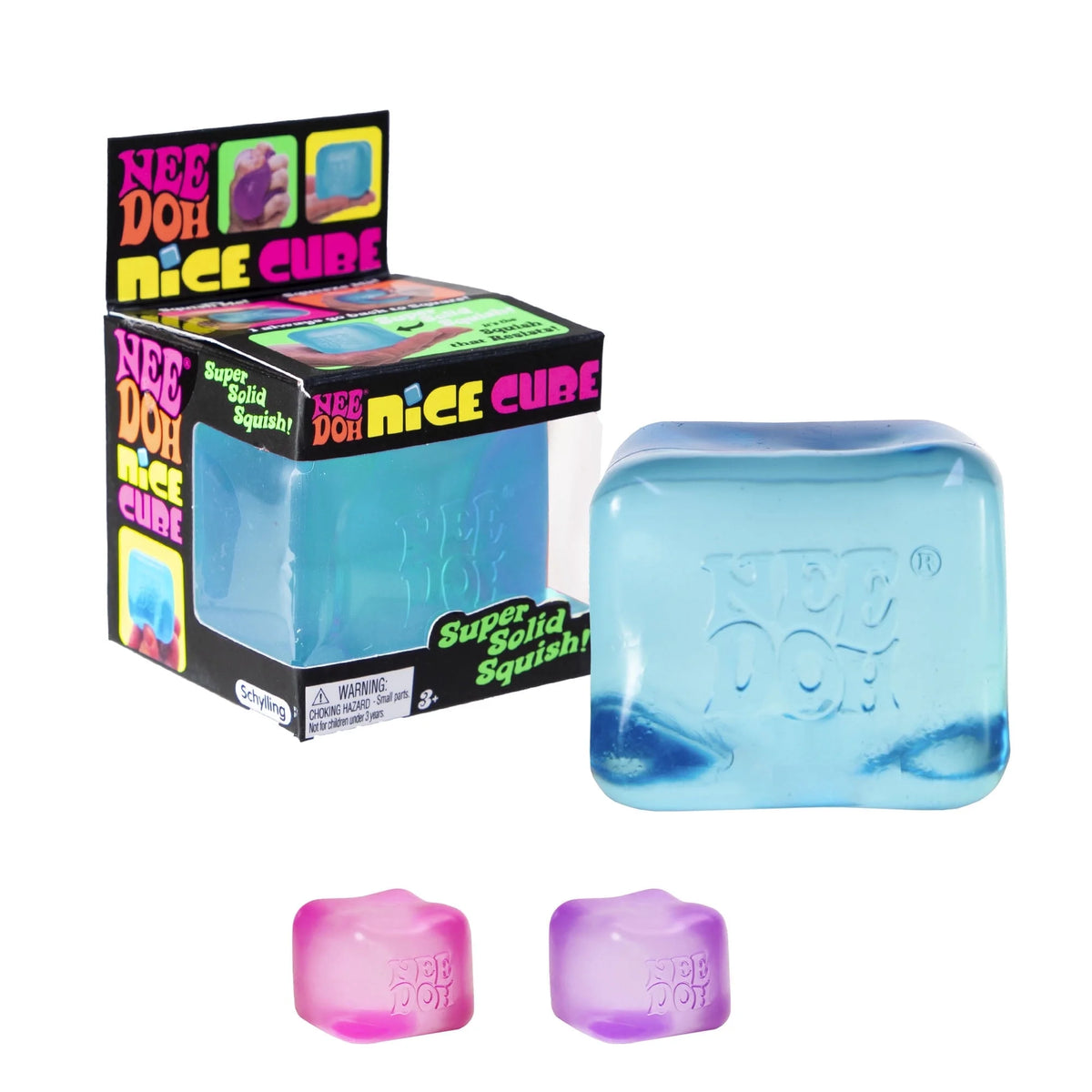 NeeDoh Nice Cube — Super Solid Squish