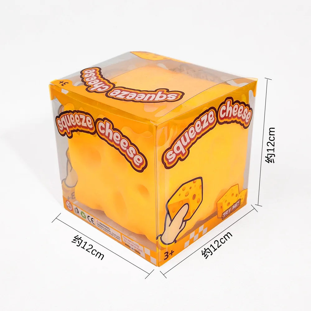 Giant Squeeze Cheese Squishy — dimensions