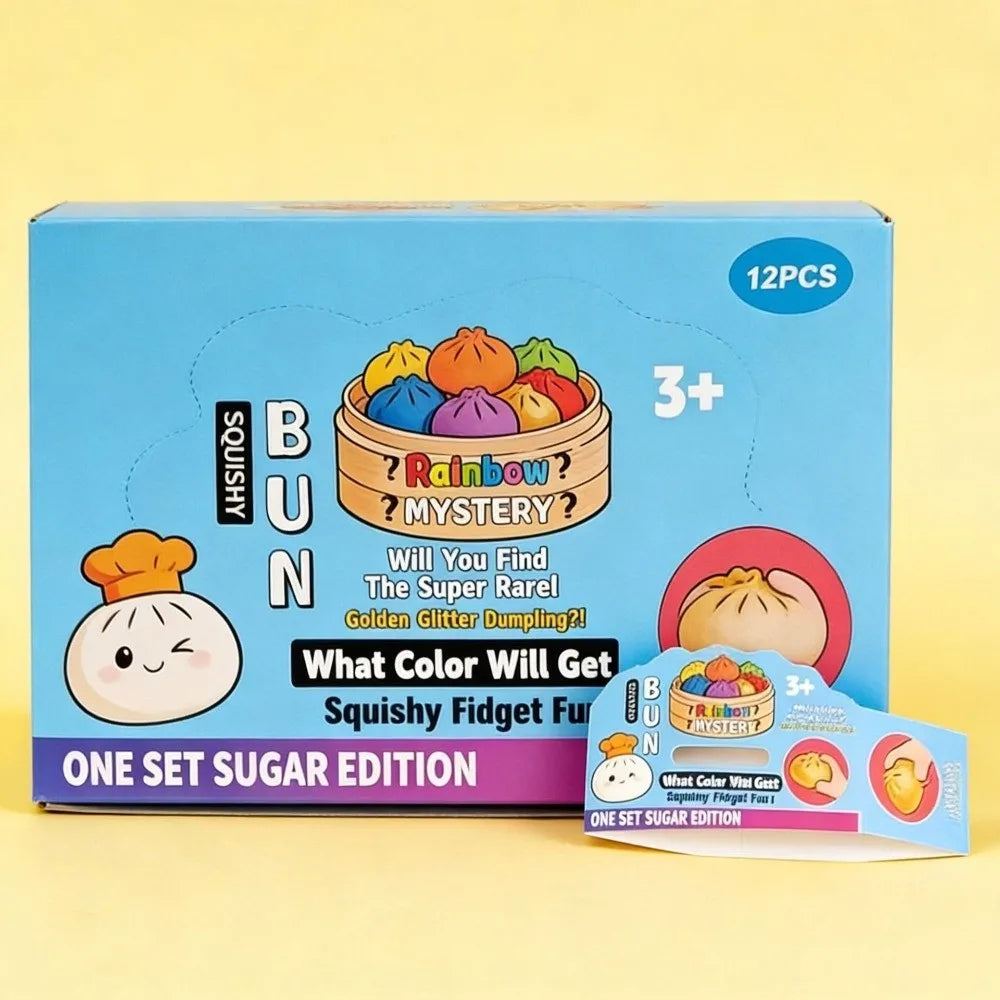 Squishy Party Pack — Mystery Squishy Bun
